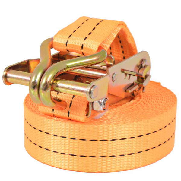 Räikkä kuormaliinat 10 kpl 1 tonnia 6mx38mm Oranssi