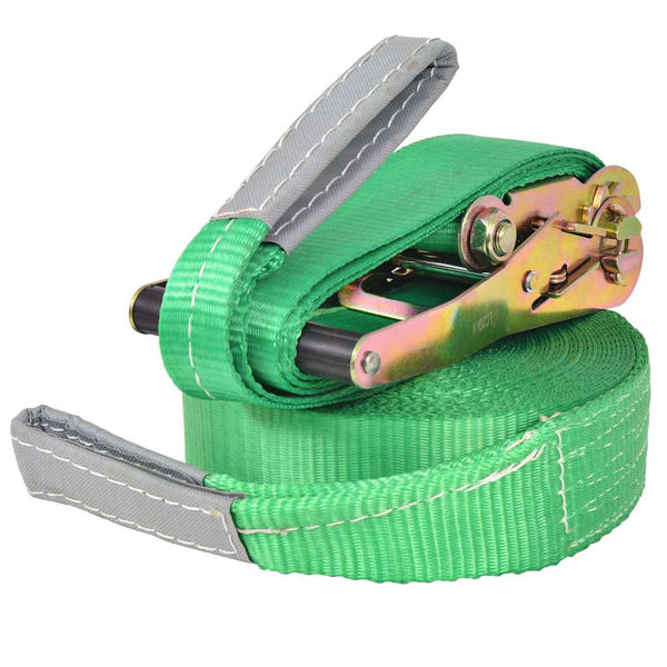Slackline/tasapainoliina 15m x 50mm 150 kg Vihreä
