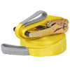 Slackline/tasapainoliina 15m x 50mm 150 kg Keltainen