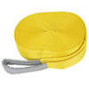 Slackline/tasapainoliina 15m x 50mm 150 kg Keltainen