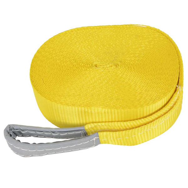 Slackline/tasapainoliina 15m x 50mm 150 kg Keltainen