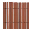 Puutarha-aita Ruskea 150 x 500 cm Polyvinyylikloridi