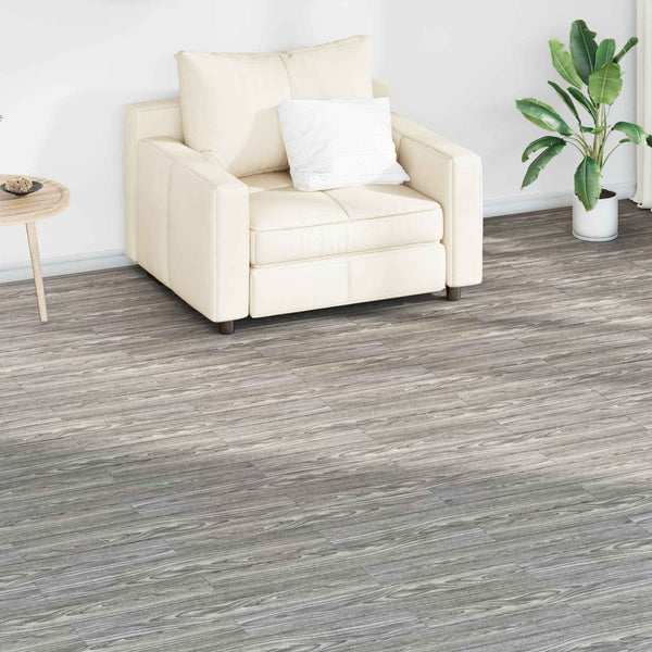 Lattialankut Tummanharmaa 5,02 m² 36 kpl Polyvinyylikloridi