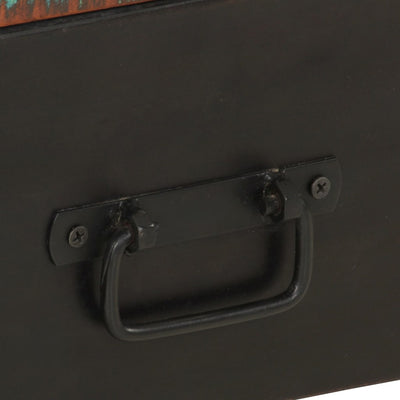 TV-taso kierrätyspuu 120x30x40 cm