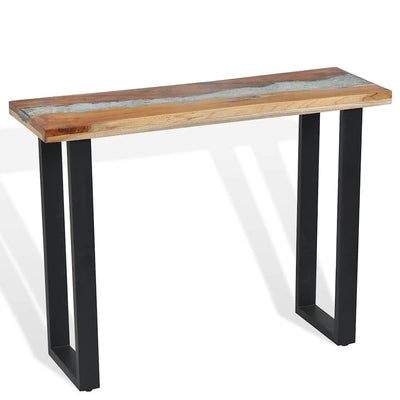 Sivupöytä 100x35x75 cm Tiikki
