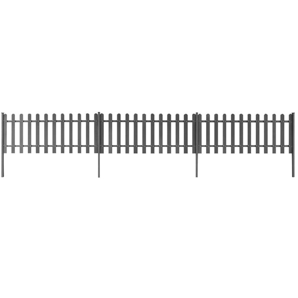 Puuaita tolpilla Ferro 600x60cm (3 kpl)
