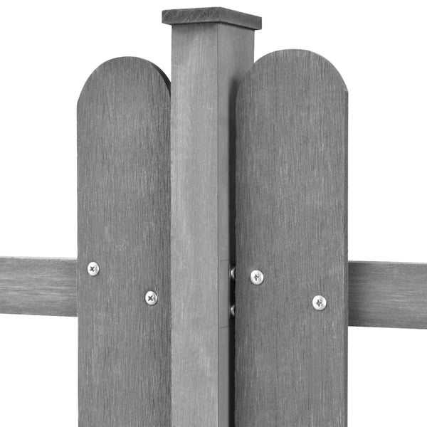 Puuaita tolpilla Ferro 600x60cm (3 kpl)