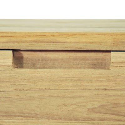 TV-taso 120x35x35 cm Täysi tiikki
