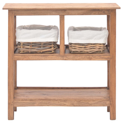 Konsolipöytä mahonki 69x28x70 cm