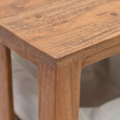 Konsolipöytä mahonki 69x28x70 cm