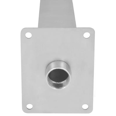 Uima-altaan suihkulähde Ruostumaton teräs 50x30x90 cm Hopea