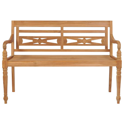 Batavia-penkki 120 cm tiikki