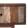 TV-taso kiinteä akaasiapuu vintagetyyli 118x30x40 cm