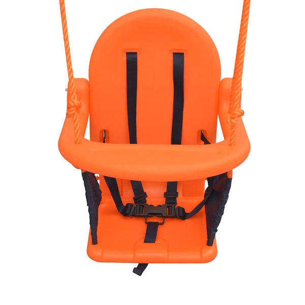 2-in-1 keinu ja vauvakeinu oranssi