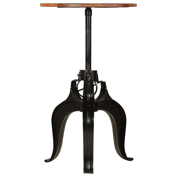 Baaripöytä kierrätetty puu 60x(76-110) cm