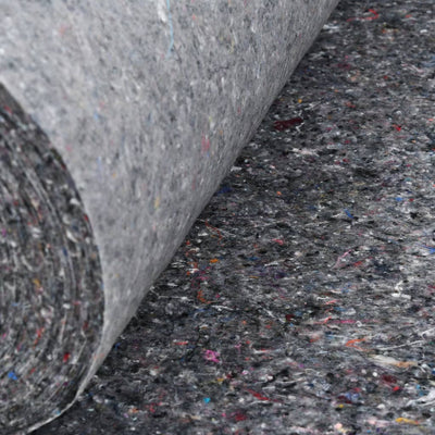 Harmaa liukumaton maalarin fleece Agna 50 m (2 kpl 280 g/m²)