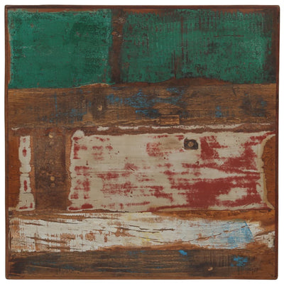 Baariryhmä 3 osaa kierrätetty puu monivärinen