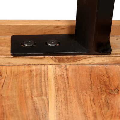 Baaripöytä täysi akaasiapuu Bia 60x60x107cm