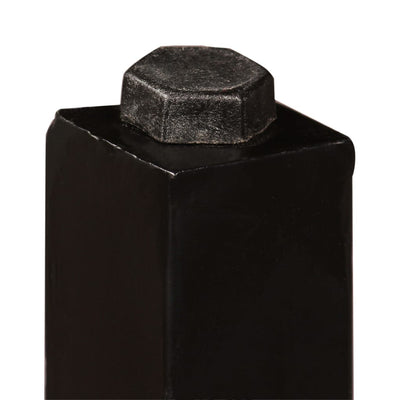 Baaripöytä kierrätetty puu Zemira 60x60x107cm