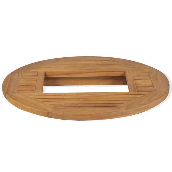 Olutkori pöytälevy tiikki Lupitu 70cm