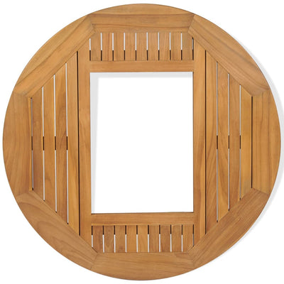 Olutkori Pöytälevy Tiikki 70 cm