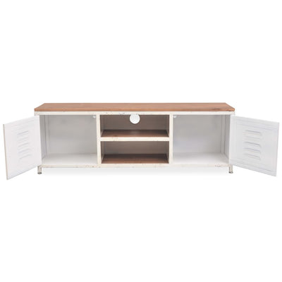TV-taso 120x30x40 cm Valkoinen