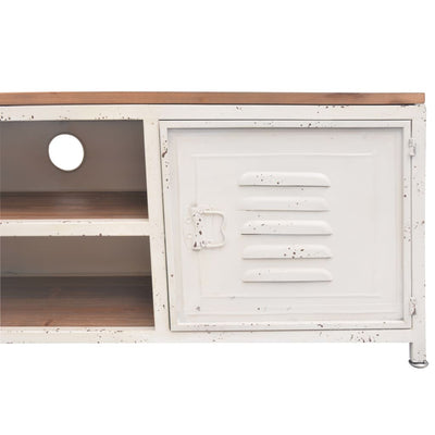 TV-taso 120x30x40 cm Valkoinen