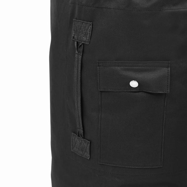 Armeijatyylinen reppu 85 l musta