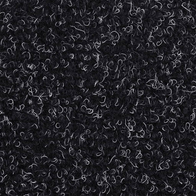 Itsekiinnittyvät porrasmatot 15 kpl neulahuopa 56x17x3cm musta