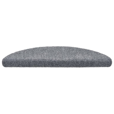 Itsekiinnittyvät porrasmatot 15kpl neulahuopa 56x17x3cm harmaa