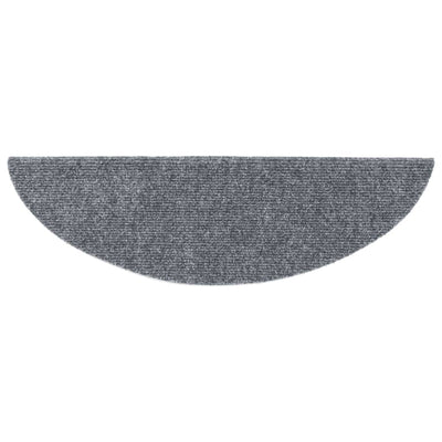 Itsekiinnittyvät porrasmatot 15kpl neulahuopa 56x17x3cm harmaa