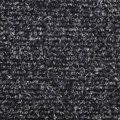 Itsekiinnittyvät porrasmatot 15 kpl neulahuopa 65x21x4cm harmaa
