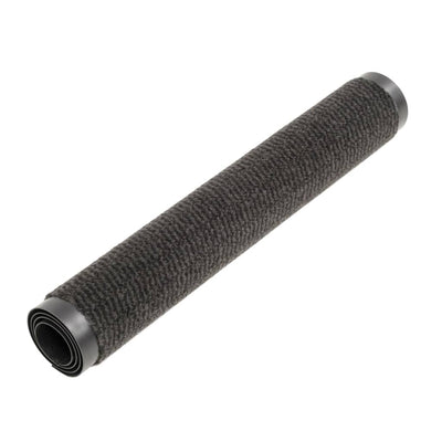 Musta kuramatto suorakulmainen nukkapinta Rihawi 90x150cm