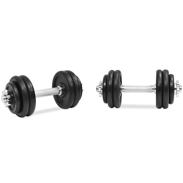 Käsipainosarja 18 osaa 30 kg valurauta