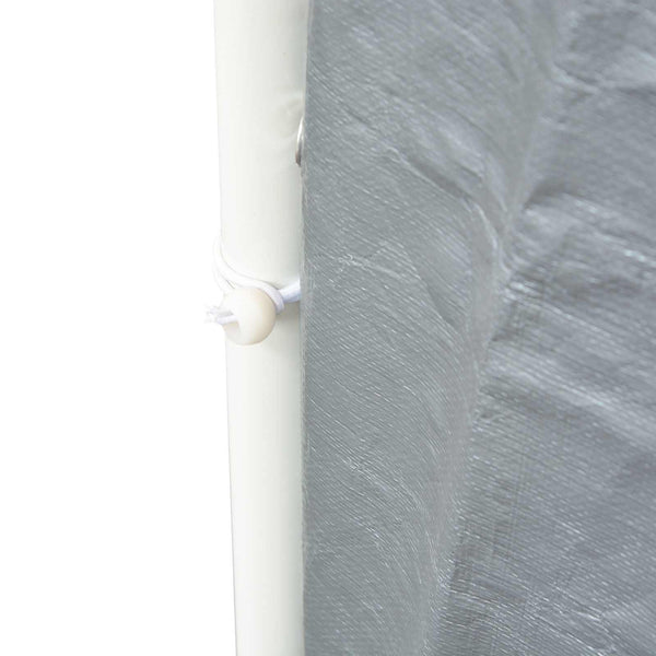 Telttakangas ilman kehystä 12 x 6 m Harmaa PE