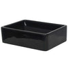 Musta keraaminen pesuallas suorakaide Gabrilian 41x30x12cm