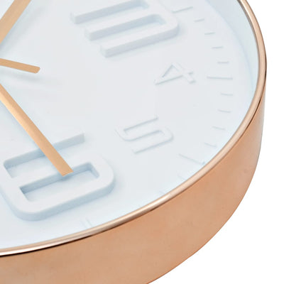 Kuparin näköinen seinäkello Dimitre 30cm