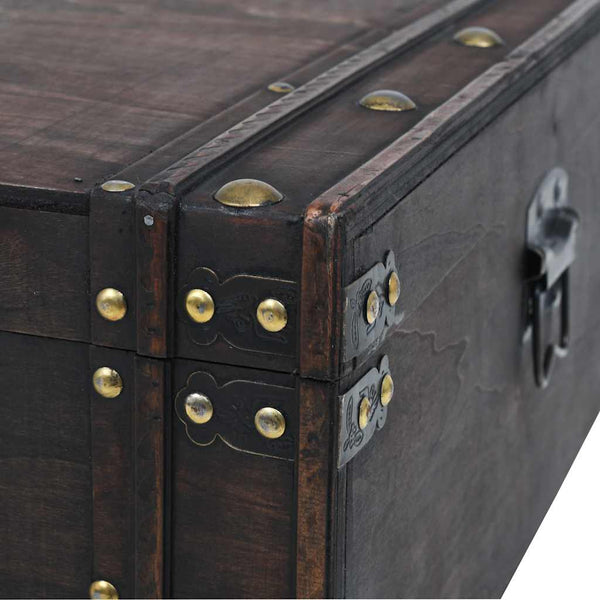 Sohvapöytä vintagetyyli vaneri120x55x35 cm