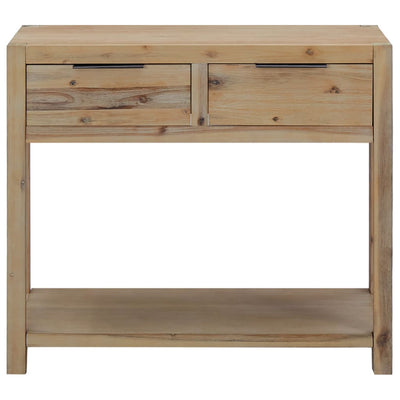 Konsolipöytä 82x33x73 cm täysi akaasiapuu
