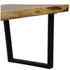 Sohvapöytä sadepuu 102x56x41 cm