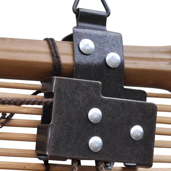 Ruskea rullaverho bambu Teita 100x220cm