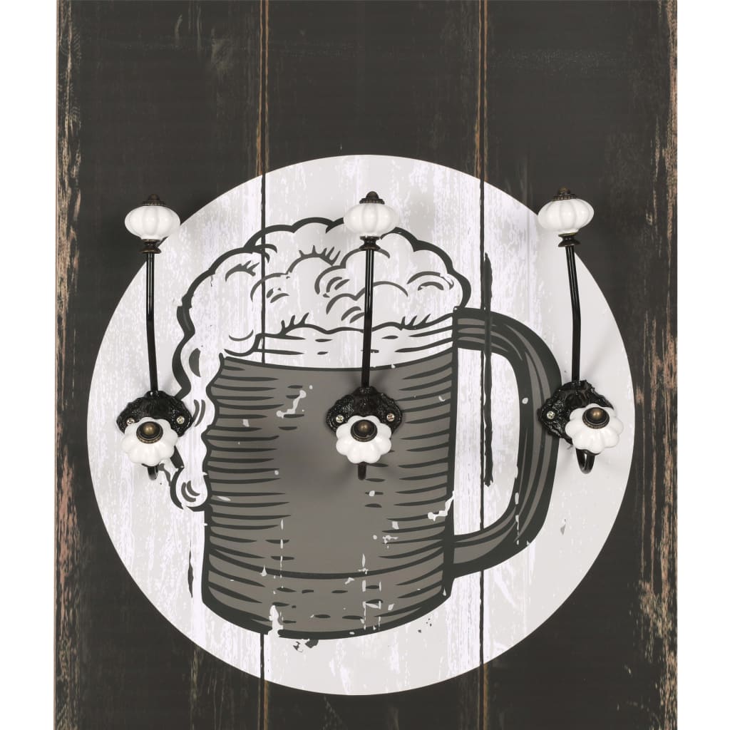 Seinänaulakko Ghaleb 120x40cm (6 koukulla)