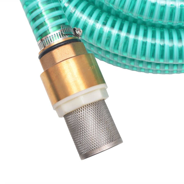 Imuletku ja messinkiliittimet 3 m 25 mm vihreä