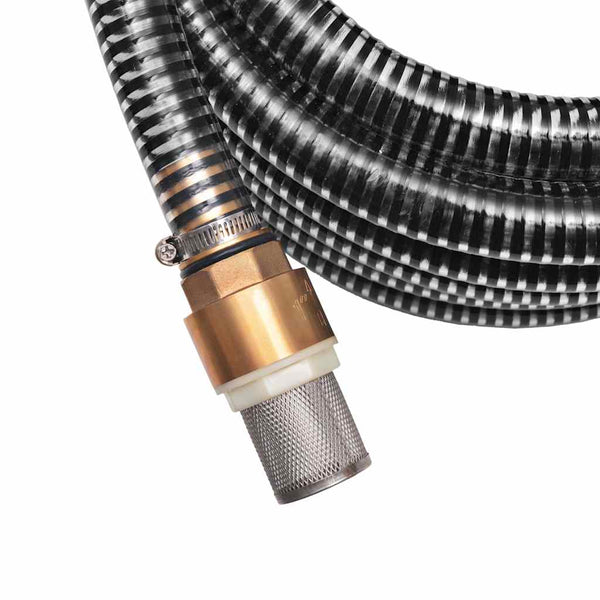 Imuletku ja messinkiliittimet 3 m 25 mm musta
