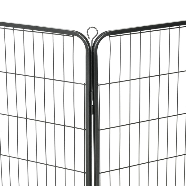 Musta pentuaitaus Paraschivan 80x100cm (8 paneelia teräs)