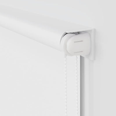 Valkoinen suihkun rullaverho Julien 100x240cm