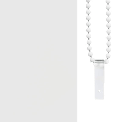 Valkoinen suihkun rullaverho Julien 140x240cm