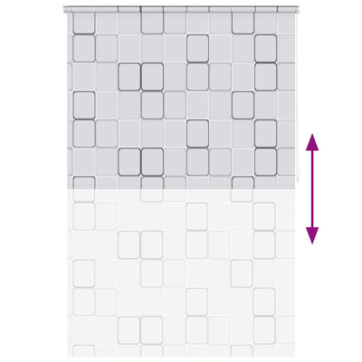 Suihkun rullaverho Julien 140x240cm (neliö)