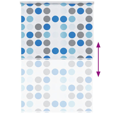 Suihkun rullaverho Julien 140x240cm (ympyrä)