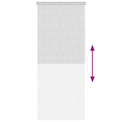 Suihkun rullaverho Julien 120x240cm (meritähti)